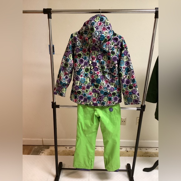 Obermyer snow jacket and burton pants